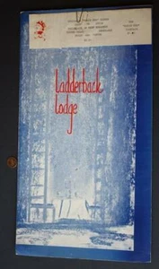 1950-60 Era Ohio Cincinnati Reds Rosie Mascota Escalera Lodge Restaurante Menú- - Imagen 1 de 1