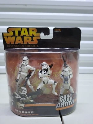 Clone Troopers Build Your Army BLUE STAR WARS Revenge of the Sith NUEVO D1 Foto 1 de 2