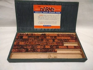 Vintage Dormy rubber type set - Picture 1 of 6