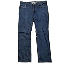 Kenneth Cole Jeans Men Size 34x32 (Actual 37x30) Blue Straight Leg Stretch