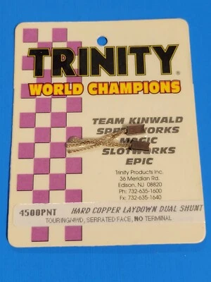 Trinity 4500PNT Dual Shunt Laydown Serrated Brush 4WD Brushed Motors RC Part - Image 1 of 3