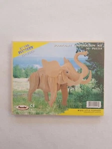 Puzzled 1213 Little Elephant 3 184499012130 woodcraft - Picture 1 of 4