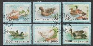 Estampillas de Vietnam 1990 colección de patos Scott # 2055 a-f Cto nunca montadas - Imagen 1 de 1