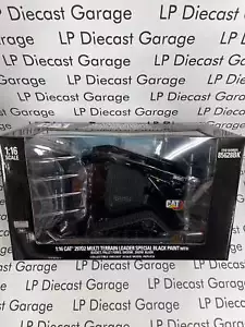 DIECAST MASTERS CAT 297D2 Caricatore multi terreno con attacchi NERO 1:16 pressofuso - Foto 1 di 3