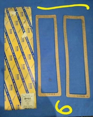 8 juntas de cubierta de válvula de corcho Packard 1934-1936 #6 Foto 1 de 3