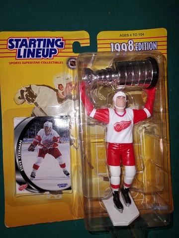 Steve Yzerman 1998 Kenner Starting Lineup Action Figure-New/Sealed Packaging Cover