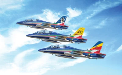 Aermacchi Mb-339 60th P.a.n. Anniversary 1:72 Plastic Model Kit ITALERI - Immagine 1 di 4