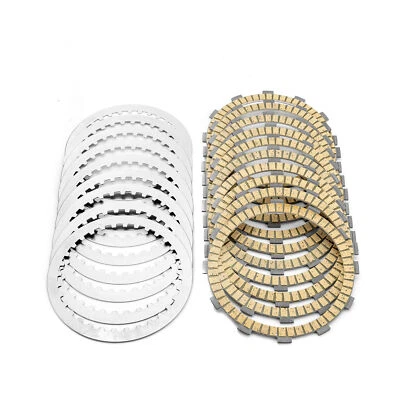 19 PCS Extra Clutch Plates Friction Steel Kit for Harley Twin Cam Touring 99-17 - Image 1 of 4