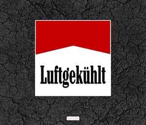 Luftgekühlt Aircooled - Marlboro Fun Car Automotive Sticker - Picture 1 of 3