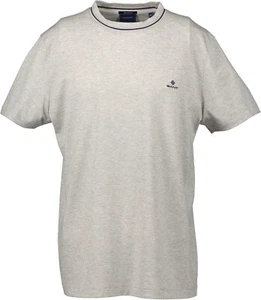 NEU !! GANT Herren T-Shirt grau-meliert Gr. XL - Bild 1 von 6