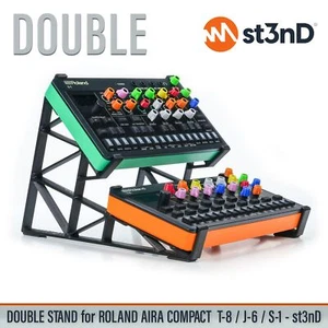 DOUBLE STAND for Roland AIRA Compact P-6 / T-8 / J-6 / S-1 - Picture 1 of 12
