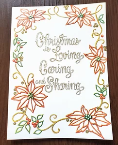 Vintage Famous Artist Studio Christmas Cards By Frank Torok w/ Envelopes - Foto 1 di 4