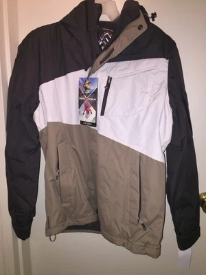 ZeroXposur Men's "ANVIL"Colorblock 3-in-1 Systems Hood Jacket SLATE L NWT Winter - Image 1 of 4