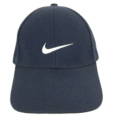 复古 90 年代耐克 Swoosh 帽子 Just Do It 拼出脚本 说唱 嘻哈 棒球 爸爸帽子 — 第 1/4 张图片