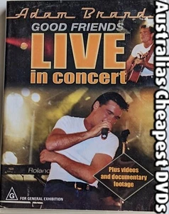 Adam Brand - Good Friend - Live In Concert DVD, (LIKE NEW) REGION 4 - Picture 1 of 1