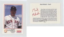1992 Dunkin' Donuts Pawtucket Red Sox Mark Meleski