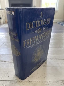 A Dictionary of Freemasonry by Robert Macoy HC 1989 300 Engravings - Picture 1 of 19