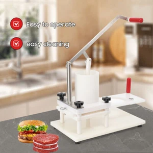 Hamburger Patty Maker kommerzielle manuelle Hamburger Formmaschine Burger Presse - Bild 1 von 12