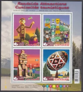 Canada - #2335 Roadside Attractions Souvenir Sheet - MNH - Picture 1 of 1