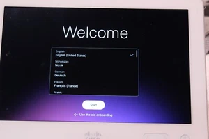Panel de control Cisco TelePresence Touch 10 TTC509 - Imagen 1 de 4