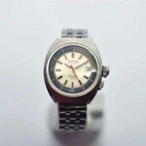 Antique Enicar sherpa 600 Automatic 1970's Divers Women's watch USED - Picture 1 of 4