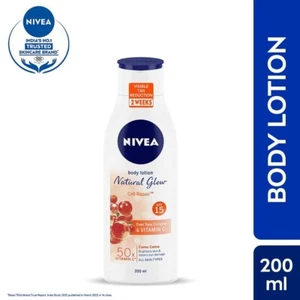 Nivea Body Lotion Natural Glow Cell Repair - 200 ml Free Shipping - Picture 1 of 4