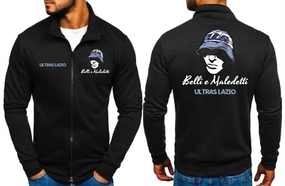 Felpa con zip intera degli Ultras Lazio curva nord 12 - Immagine 1 di 3