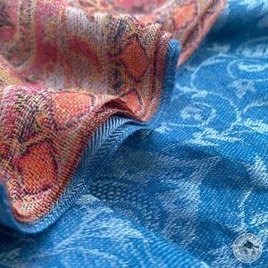 Sciarpa Cashmere, " Manahari (मनहरी)" - Fatta a Mano IN Nepal, Foulard, Pashmina - Foto 1 di 24