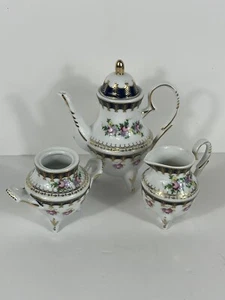 Vaso in porcellana vintage OC & Co e ornamenti x2. Alta qualità, ottime condizioni - Foto 1 di 8