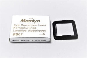 【Unbenutzt im Karton】 Mamiya Augenkorrekturlinse -4 für RB67 aus Japan - Bild 1 von 12