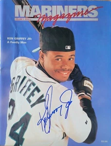 Ken Griffey Jr., Autographed Marines Magazine Volume 6 Issue 2 - Picture 1 of 6