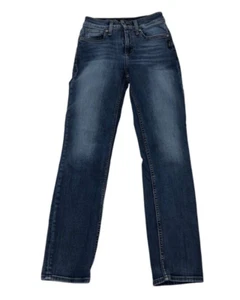 Silver Womens 26 Avery Straight Denim Jeans - Picture 1 of 6