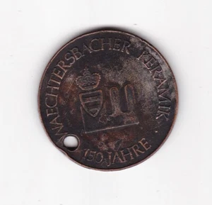 Porta gettoni 6 generazioni Fainilienbesitz 1982 WAECHTERSBACER porcellana tedesca - Foto 1 di 3
