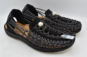 Keen Womens Size 9 Uneek II Harvest Black Sandals Shoes - Picture 1 of 13