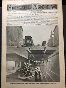 Pope Leo XIII First Phonograph Message 1893 Broadway NY Cable Car - Imagen 1 de 8