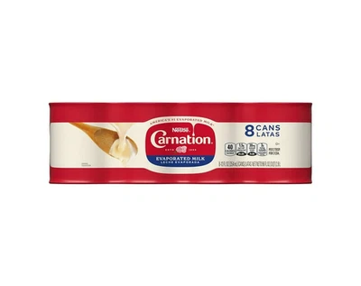 Carnation Evaporated Milk, 12 fl. oz. cans, 8 pk. - Image 1 of 4
