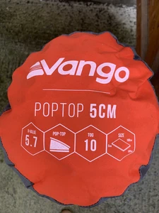 Vango POPTOP 5cm Self Inflating Mattress - Excellent Condition - Picture 1 of 6
