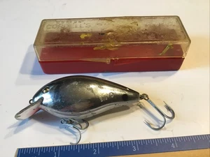 Cotton Cordell’s Silver And Black Big O Crank Bait Fishing Lure. - Picture 1 of 10