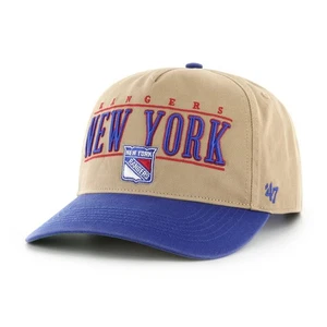 New York Rangers '47 Marca City Line Cuerda Enganche Ajustable Snapback Sombrero - Imagen 1 de 3