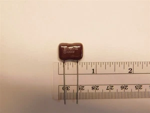 2 Cornell Dubilier CDV19FF272J03 2700pF 1KV 5% Dipped Silver Mica Capacitors - Picture 1 of 1