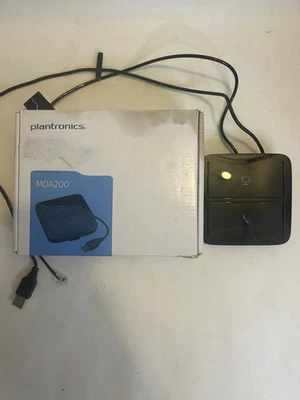 Plantronics MDA200 Headset Communications Hub 83757-01 PC USB Switch - Image 1 of 4