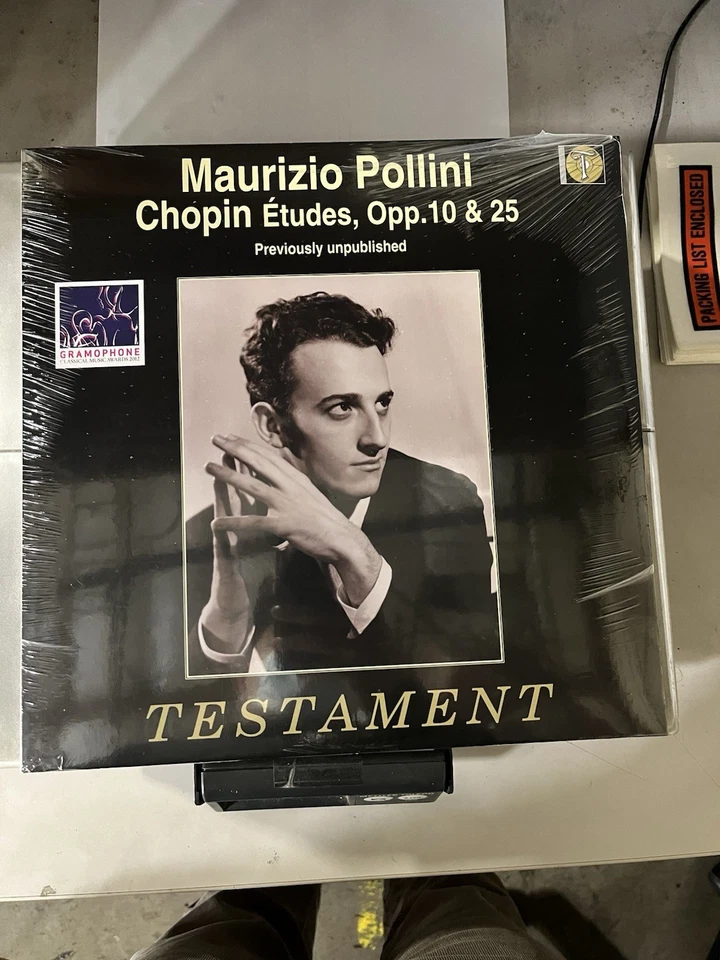 Sealed, Maurizio Pollini: Chopin Etudes, Opp. 10 & 25. Reissue - Image 1 of 4