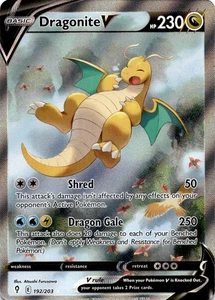 Dragonite V (Alternate Full Art) SWSH07: Evolving Skies 192/203 Ultra Rare Holo - Picture 1 of 2