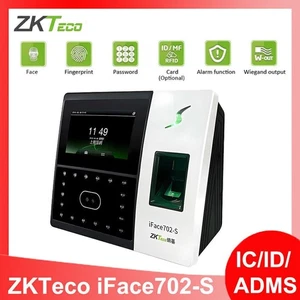 ZKTeco iface702-S Facial Finger Biometric Fingerprint Time Clock Access Control - Picture 1 of 14