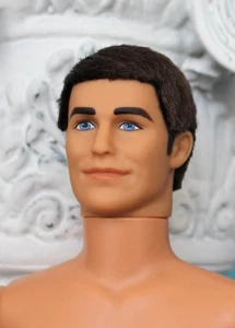 Nude Ken Doll Date Boyfriend Brown Rooted Hair Articulated DBox4 OOAK Mattel - Bild 1 von 10
