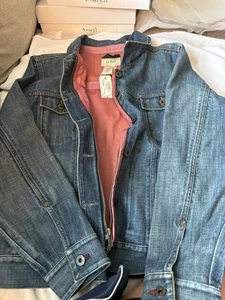 Ll Bean Damen Denim Jeansjacke mit Gore-Tex Futter LN Med Neu mit Etikett - Bild 1 von 3