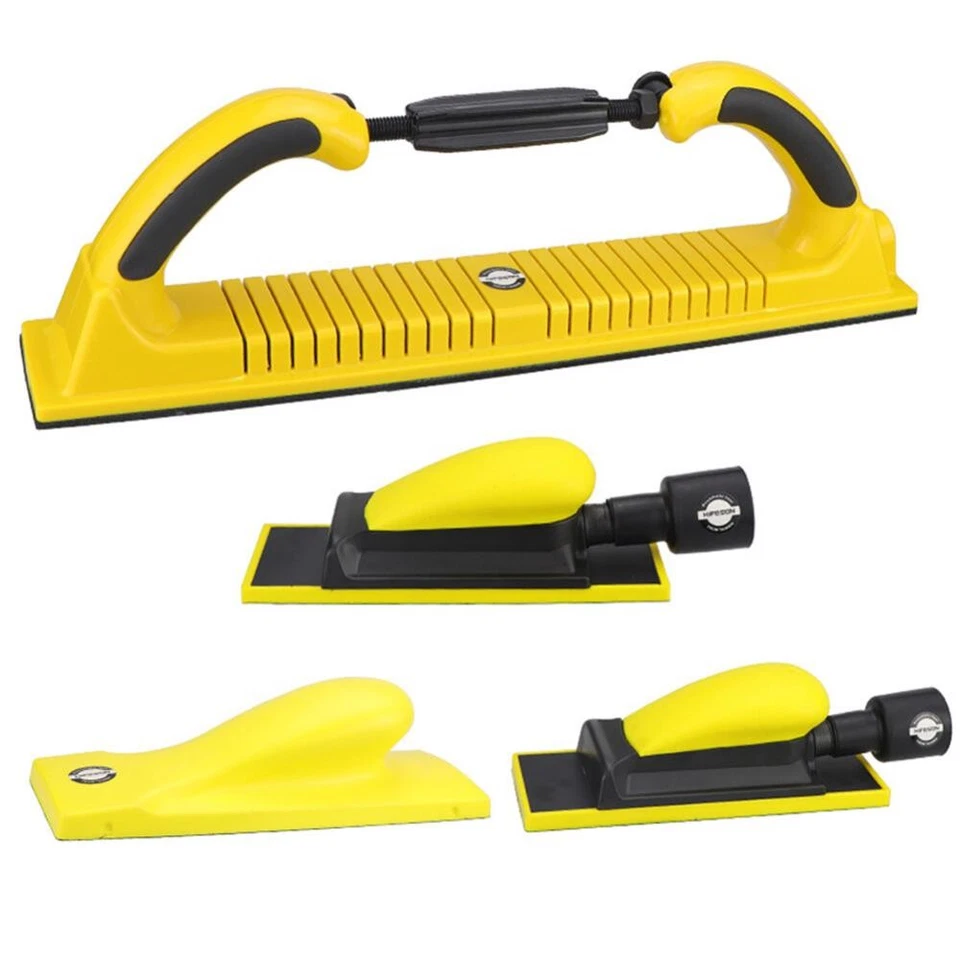 Bloque de lija manual para superficie de pintura de automóvil máquina soporte de molienda manual ^ Foto 1 de 1