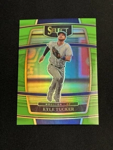2022 Panini Select Kyle Tucker Neon Green Prizm, Serial #56/99 - Picture 1 of 2