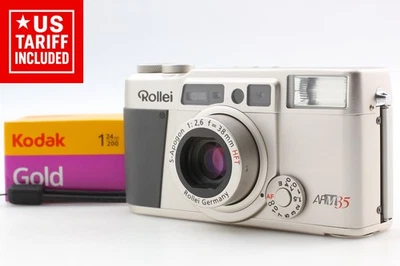 【Top MINT】 Rollei AFM 35 S-Apogon 38mm f/2.6 35mm Film Camera Klasse From JAPAN - Image 1 of 4