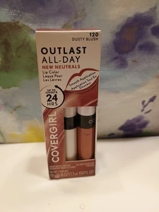 CoverGirl Outlast All-Day Nuovo Colore Labbra Neutro 24 Ore in Blush Polveroso. Sigillato. - Foto 1 di 4